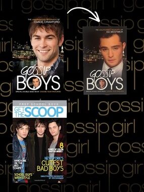 Gossip Girl’s “Gossip Boys” Book Bundle - Rare, Out Of Print